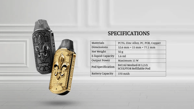 1721297819914 UWELL SCULPTOR雕塑家套組:創新設計與卓越性能並存