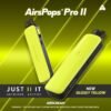AirsPops Pro II-黃色 Airscream Airspops Pro II 英國品牌 氣泡2 pro2代 1000mAh 可調瓦數