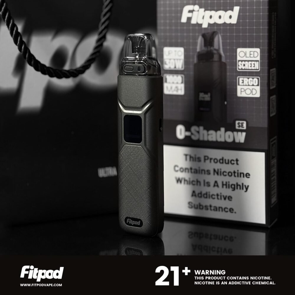 FITPOD O-SHADOW SE套組 【小煙主機】FITPOD O-SHADOW SE套組|自由調氣+LED顯示|適用OXVA Xlim主機