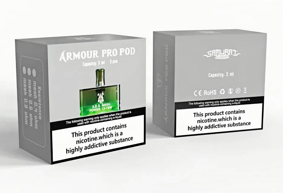 將軍煙彈 【SAMURAI Armour】將軍鎧甲主機 碳纖維卡夢色 0.4-1.2通配煙彈