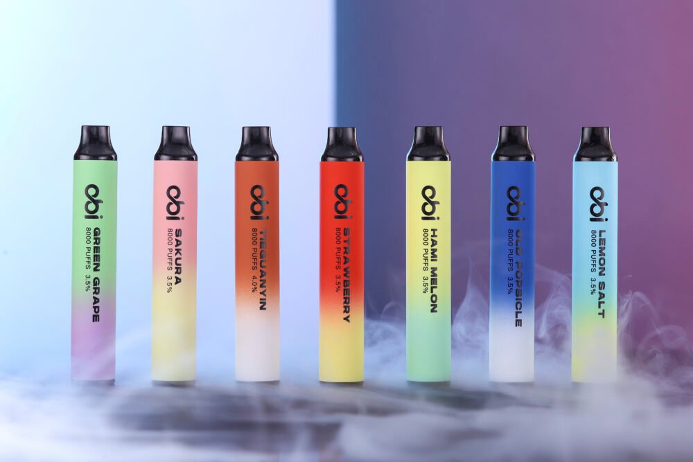 【OBI】 8000口一次性/拋棄式電子煙|13ml大容量×27種爆款口味 【OBI】 8000口一次性/拋棄式電子煙|13ml大容量×27種爆款口味