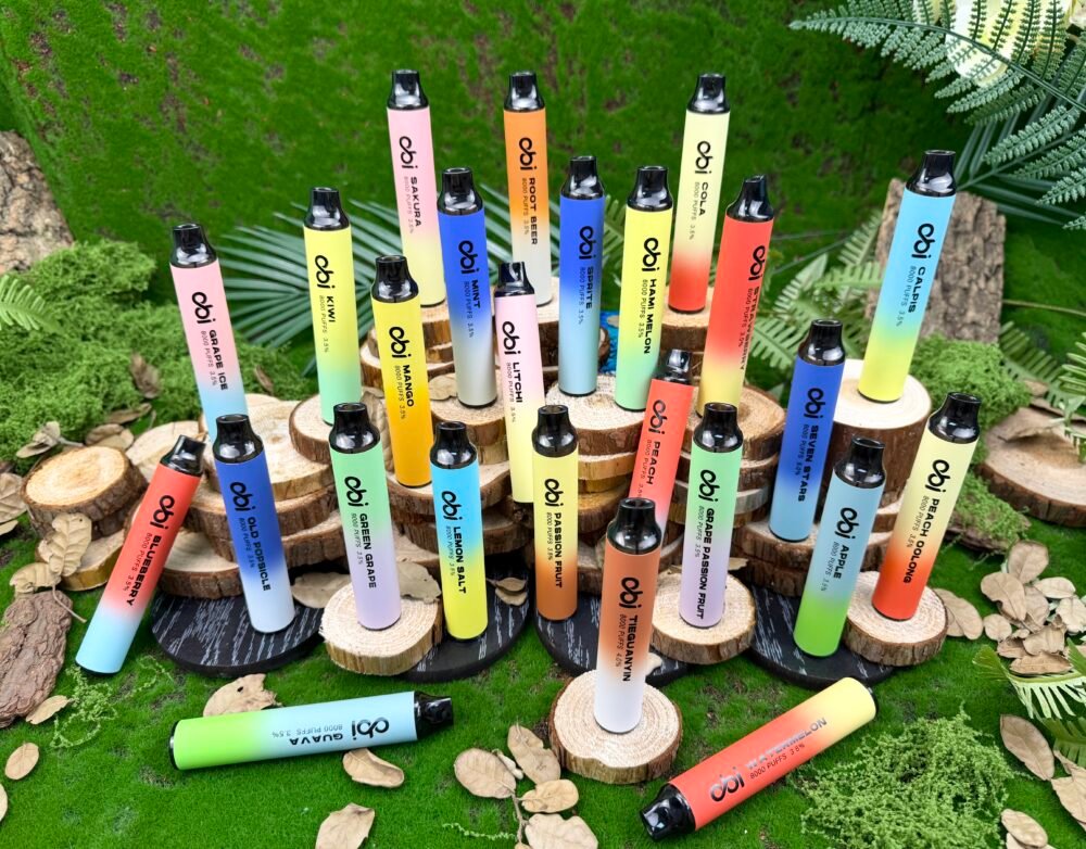 【OBI】 8000口一次性/拋棄式電子煙|13ml大容量×27種爆款口味 【OBI】 8000口一次性/拋棄式電子煙|13ml大容量×27種爆款口味