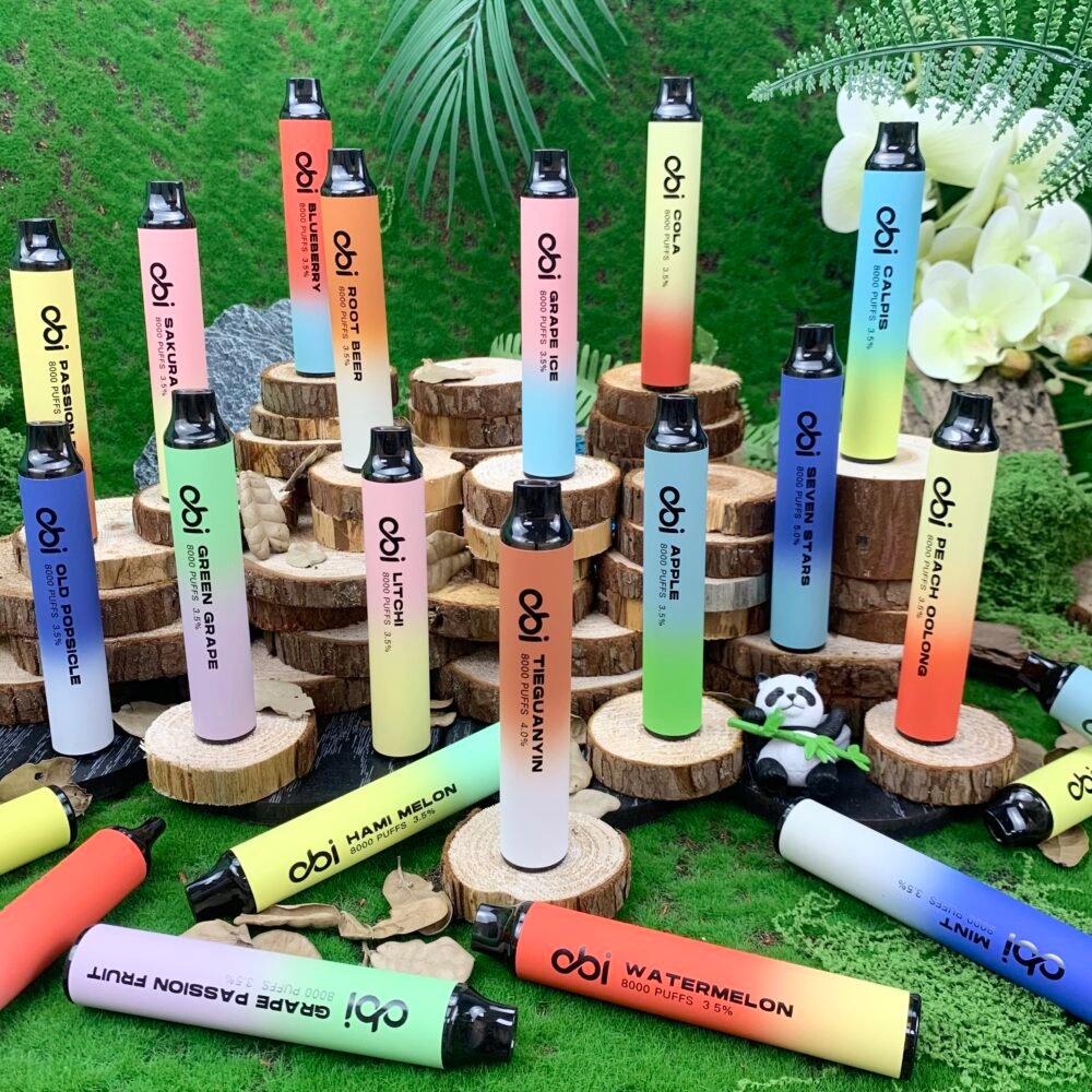 【OBI】 8000口一次性/拋棄式電子煙|13ml大容量×27種爆款口味 【OBI】 8000口一次性/拋棄式電子煙|13ml大容量×27種爆款口味