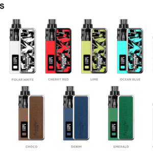 San Dynasty 小海豚主機全色圖 【San Dynasty主機套裝】含2ml空倉×2+1000mAh可拆電池+掛繩|多色可選